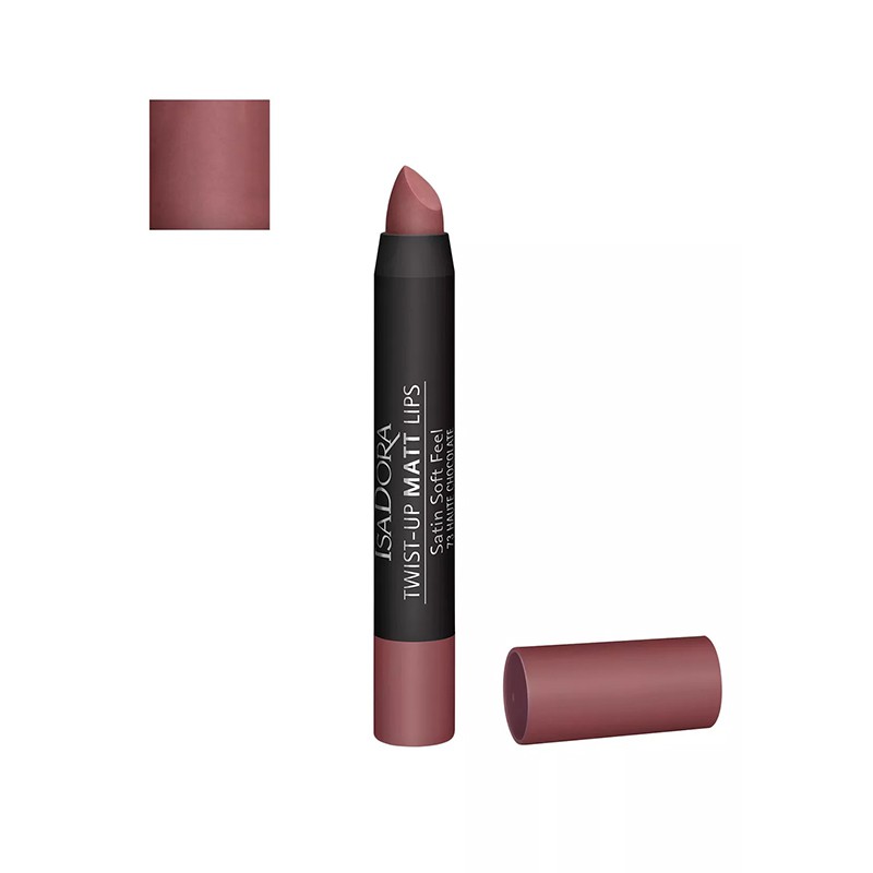IsaDora Twist-Up Matt Lips 73 Haute Chocolate IsaDora Twist-Up Matt Lips 73 Haute Chocolate