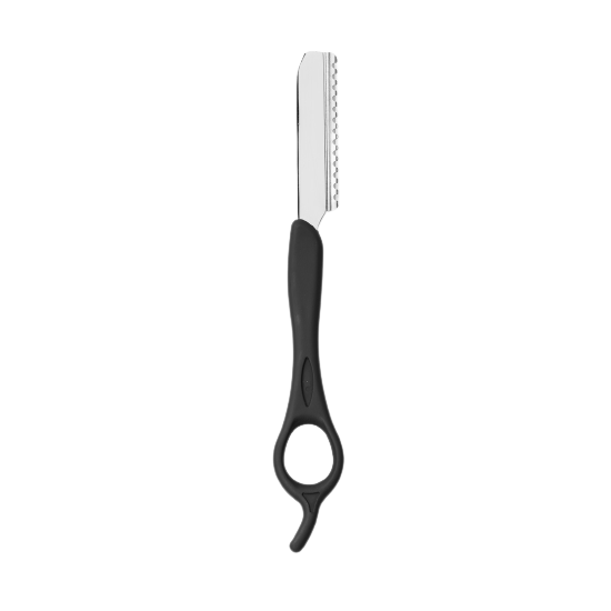 Styling razor black rubber