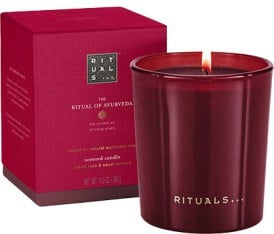 Rituals The Ritual Of Ayurveda Scented Candle Indian Rose & Sweet Almond Oil 290g