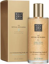 Rituals The Ritual Of Karma Soul Shimmering Body Oil Holy Lotus & Organic White Tea 100ml