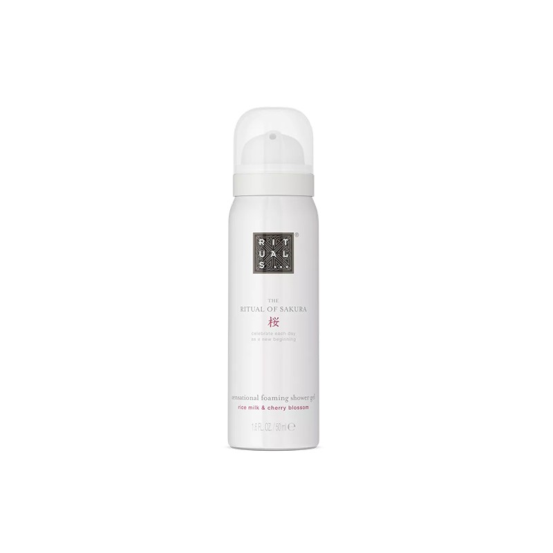 Rituals Sakura The Ritual of Sakura Foaming Shower Gel Rice Milk & Cherry Blossom 50ml