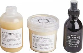 Davines NOUNOU Schampo 250ml + Conditioner 250ml + Oi All In One Milk 135ml