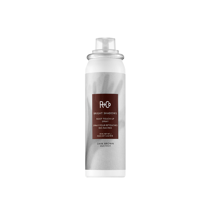 R+Co Bright Shadows Root Touch-Up Spray Dark Brown 59ml