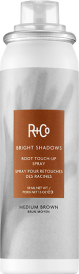 R+Co Bright Shadows Root Touch-Up Spray Medium Brown 59ml