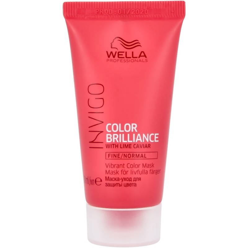 Wella Professionals Invigo Wella Care Brilliance Mask Fine Normal 30 ml Wella Professionals Invigo Wella Care Brilliance Mask Fine Normal 30 ml