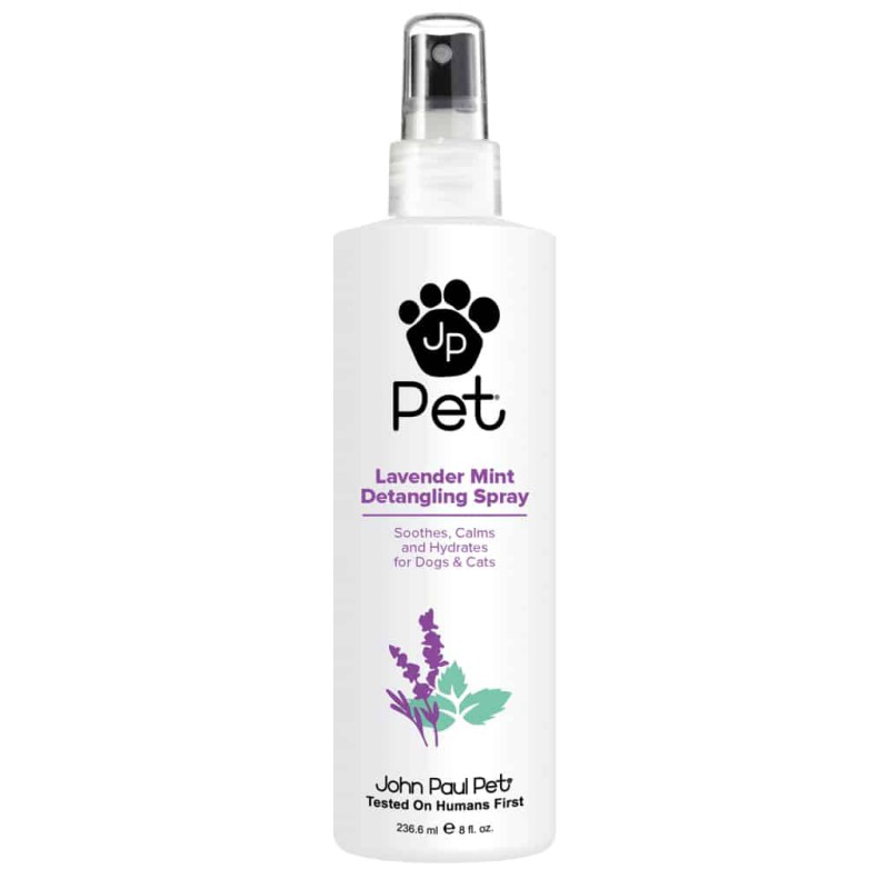 John Paul Pet Lavender Mint Detangling Spray 8oz