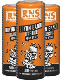 Boyun Bandi Barber Neck Strip 500 Strip / Pack - Halkrar