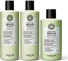 Maria Nila Structure Repair 2x Shampoo 350ml + Conditioner 300ml