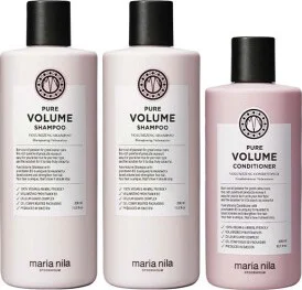 Maria Nila Pure Volume 2x Shampoo 350ml + Conditioner 300ml
