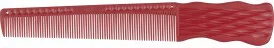 JRL Barbering Comb 6.5" Red