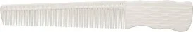 JRL Barbering Comb 6.5" White