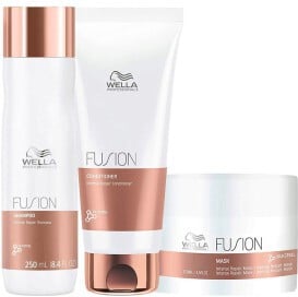 Wella Fusion Shampoo 250ml + Conditioner 200ml + Mask 150ml