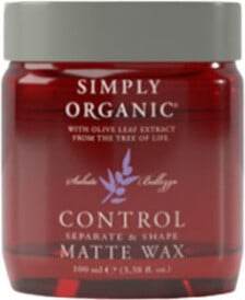 Simply Organic Control Matte Wax 100ml