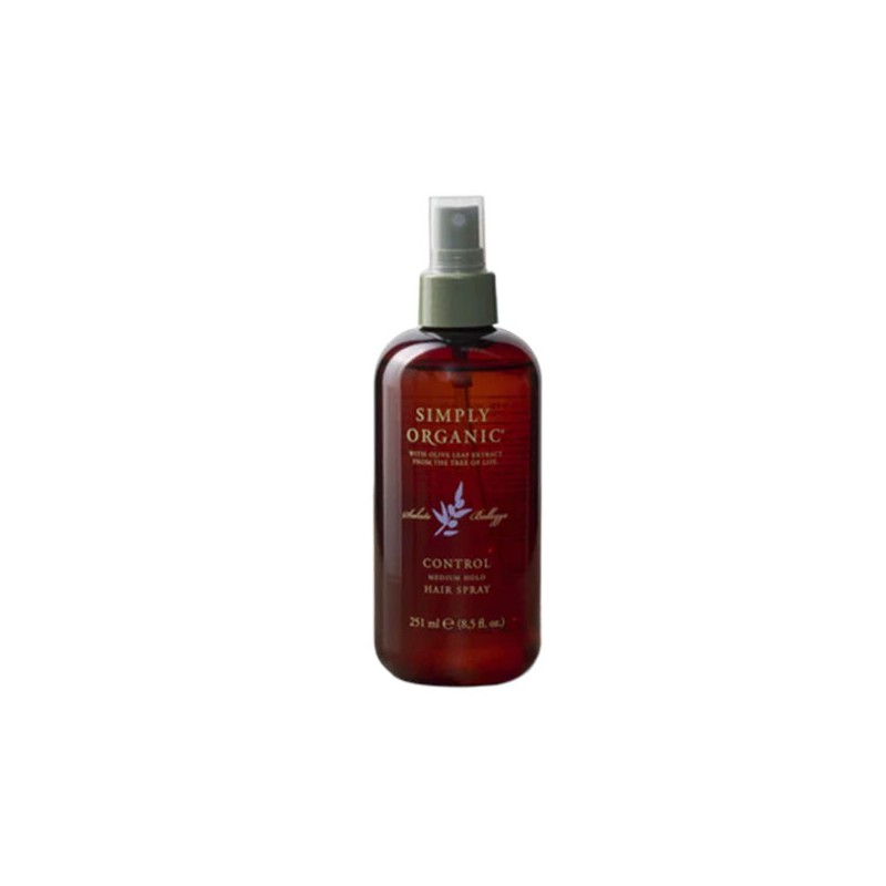 Simply Organic Control Medium Hold Hair Spray 251ml Simply Organic Control Medium Hold Hair Spray 251ml