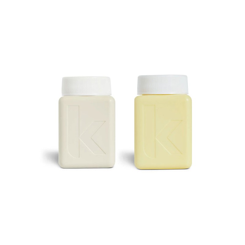 Kevin Murphy Smooth Again Wash 40ml + Smooth Again Rinse 40ml Travelsize