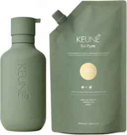 Keune So Pure Restore Shampoo 1000ml + Keune So Pure Refill Bottle 1000ml