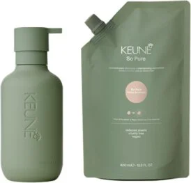 Keune So Pure Polish Shampoo 400ml + So Pure Refill Bottle 400ml