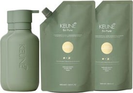 Keune So Pure Restore Shampoo 400ml + So Pure Restore Conditioner 400ml + So Pure Refill Bottle 400ml x2