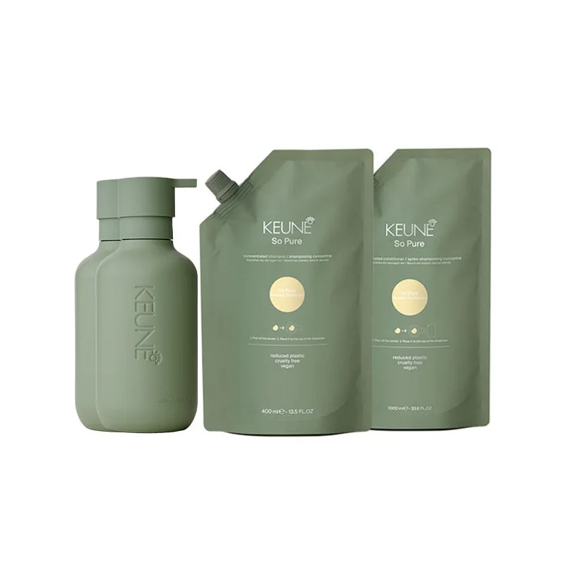 Keune So Pure Restore Shampoo 400ml + So Pure Restore Conditioner 400ml