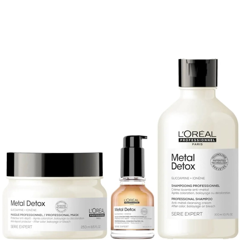 L'Oréal Professionnel Serie Expert Metal DX Shampoo 300ml + MX Mask 250ml + MX Oil 50ml L'Oréal Professionnel Serie Expert Metal DX Shampoo 300ml + MX Mask 250ml + MX Oil 50ml