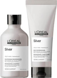 L'Oréal Professionnel Silver Shampoo 300ml + Conditioner 200ml