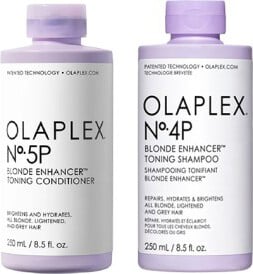 Olaplex No. 5P Blond Enhancer Toning Conditioner 250ml + No.4P Blonde Enhancer Toning Shampoo 250ml