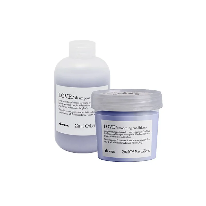 Davines LOVE Smoothing Shampoo 250ml + Conditioner 250ml DUO