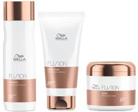 Wella Fusion Trio Shampoo 250ml + Conditioner 200ml + Mask 150ml (2)