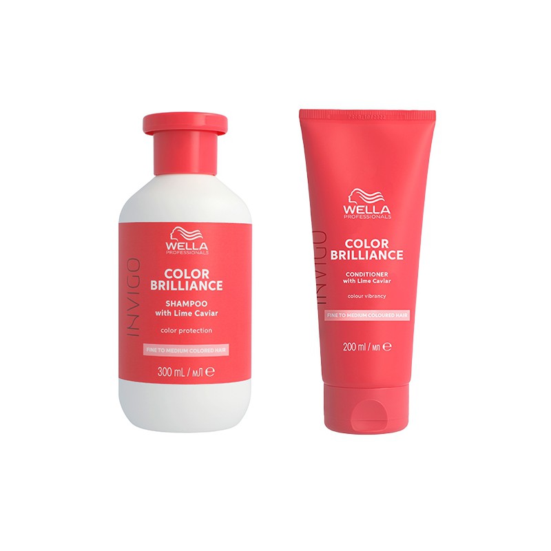 Wella Care INVIGO Color Brilliance Fine Shampo 300ml + Conditioner 200ml