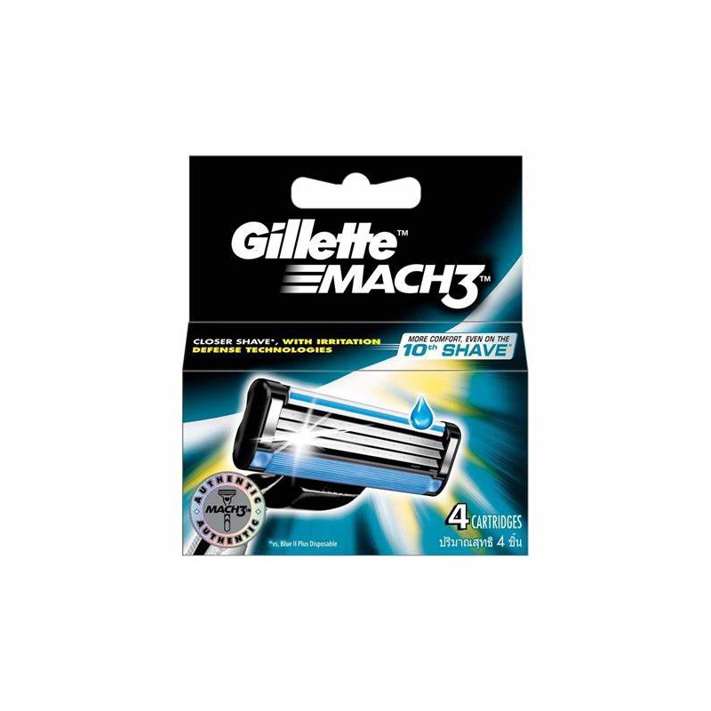 Gillette Mach3 4-blad