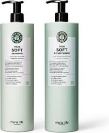 Maria Nila True Soft Shampoo + Conditioner 1000ml