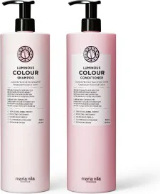 Maria Nila Luminous Colour Shampoo + Conditioner 1000ml