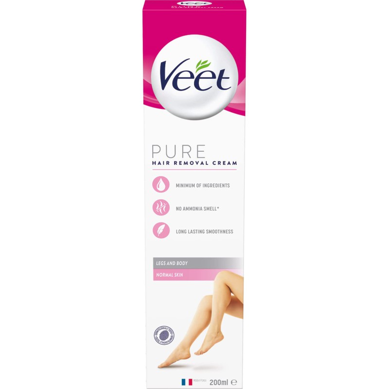 Veet Pure Inspirations Hair Removal Cream Normal Skin 200ml Veet Pure Inspirations Hair Removal Cream Normal Skin 200ml