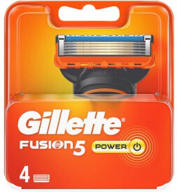 Gillette Fusion 5 Power rakblad 4-pack