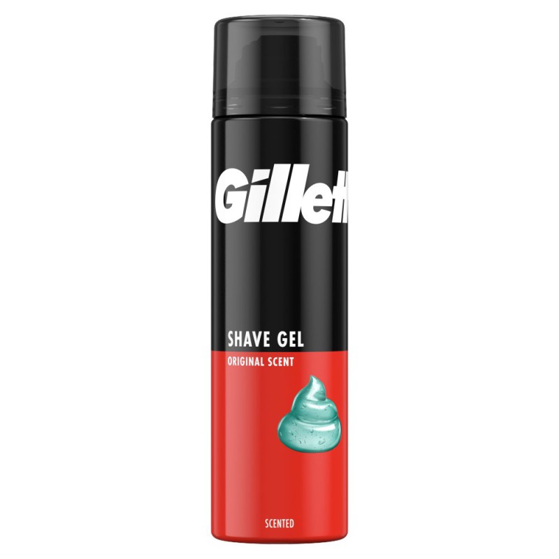 Gillette Shave Gel Original Scent 200ml Gillette Shave Gel Original Scent 200ml