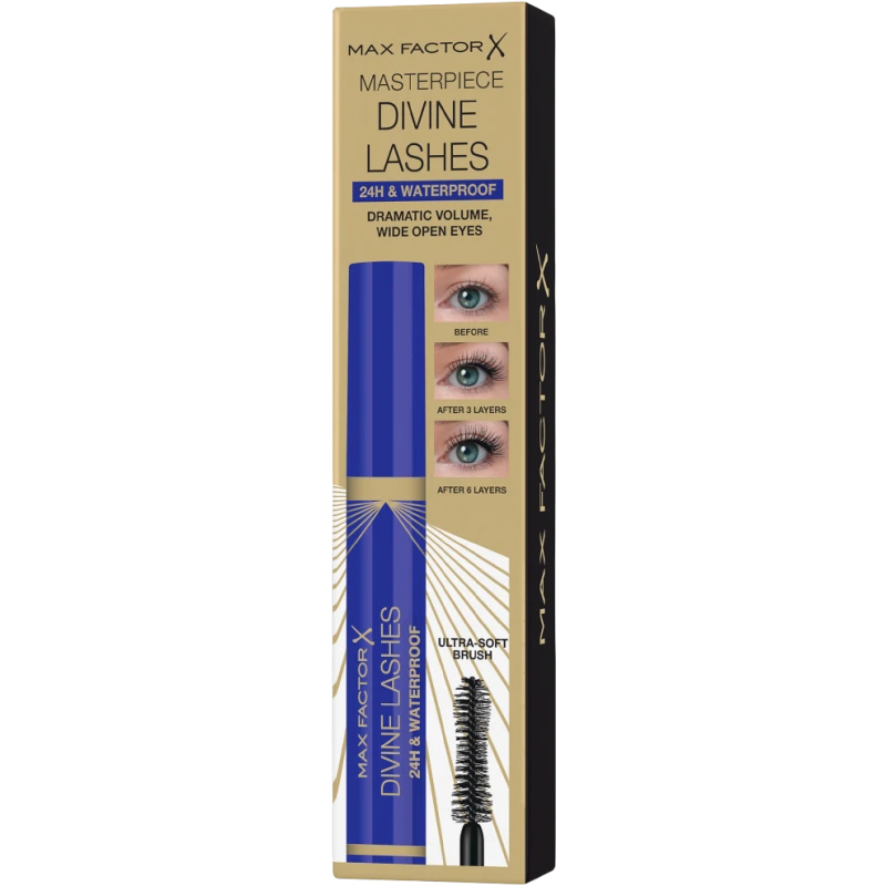 Max Factor Divine Lashes Waterproof 003 Black