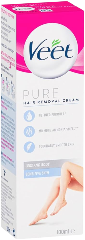 Veet Pure Inspirations Hair Removal Cream Sensitive Skin 200ml