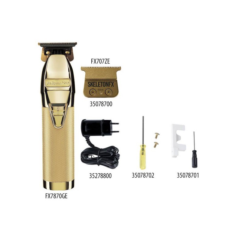 BabylissPro SkeletonFX Trimmer Gold