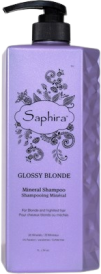 Saphira Glossy Blonde Mineral Shampoo 250ml