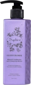 Saphira Glossy Blonde Mineral Conditioner 250ml