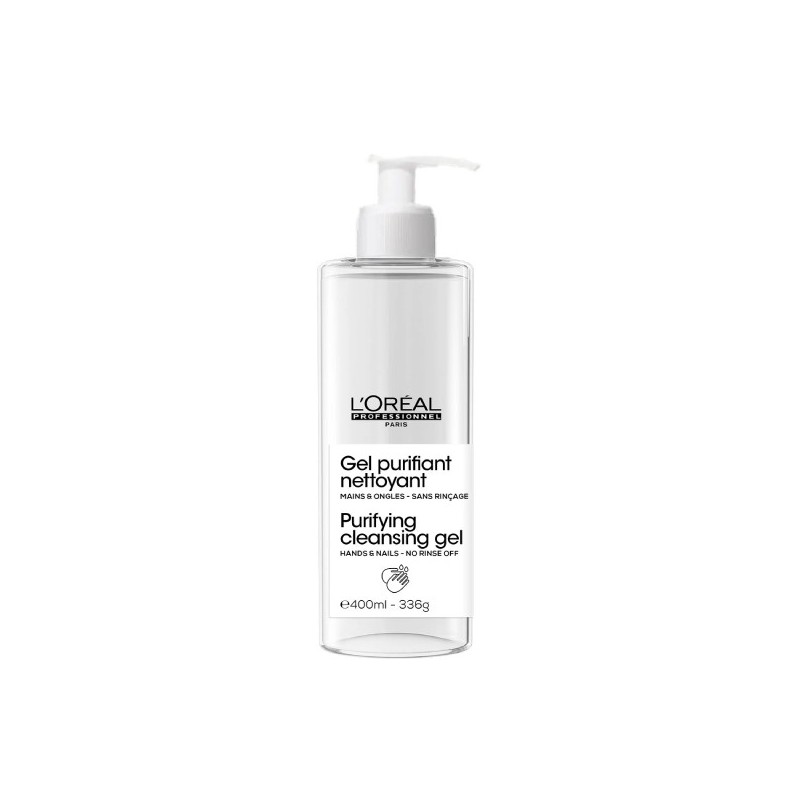 L'Oréal Purifying Cleansing Gel Hands & Nails 400ml