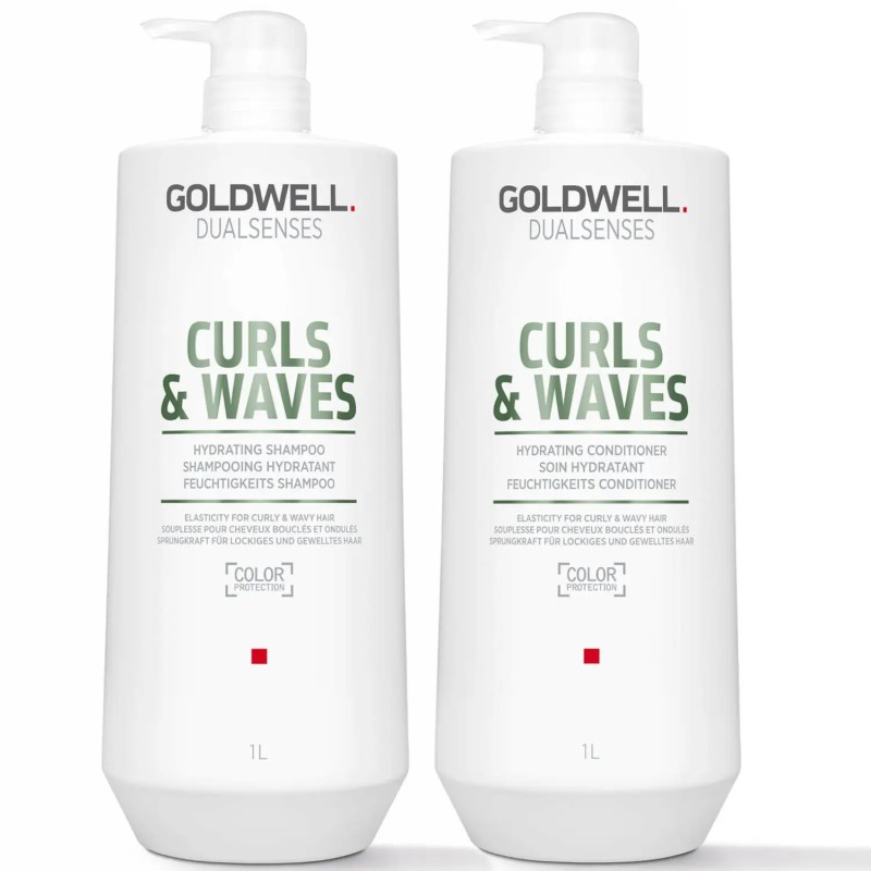 Goldwell Dualsenses Curls & Waves Hydrating Duo 1000ml Goldwell Dualsenses Curls & Waves Hydrating Duo 1000ml