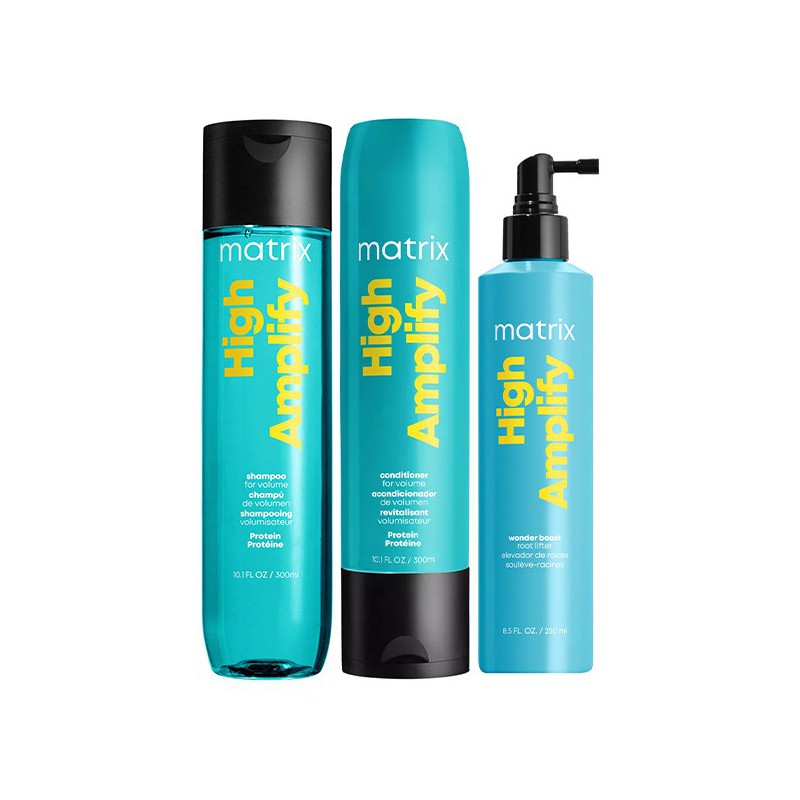 Matrix High Amplify Big Pack Shampoo, Balsam + Wonder Boost