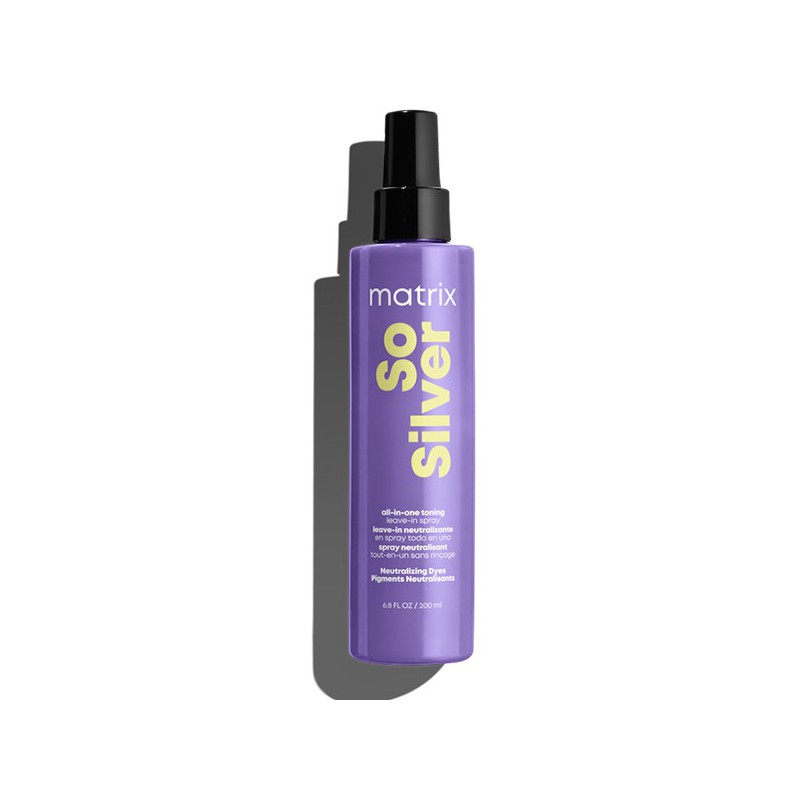 Matrix Total Results So Silver All-In-One Toning Leave-in Spray 200ml Matrix Total Results So Silver All-In-One Toning Leave-in Spray 200ml