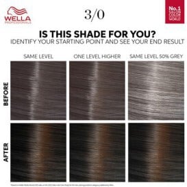 Wella Professionals Color Touch OTC Dark Brown 3/0 (2)