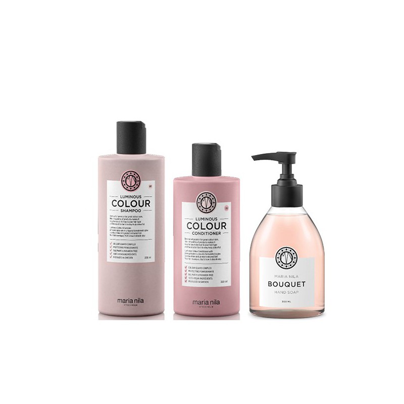 Maria Nila Holiday Luminous Colour + Bouquet Hand Lotion