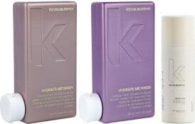 Kevin Murphy Hydrate Me Wash 250ml + Hydrate Me Rinse 250ml + Fresh Hair 100ml