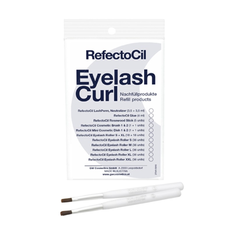 Refectocil Eyelash Lift & Eyelash Curl Cosmetic Brushes 2 STK
