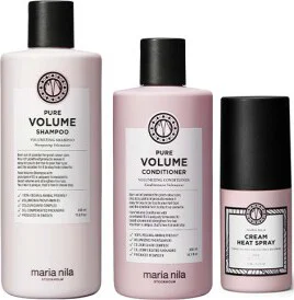Maria Nila Pure Volume Duo + Cream Heat Spray 75ml