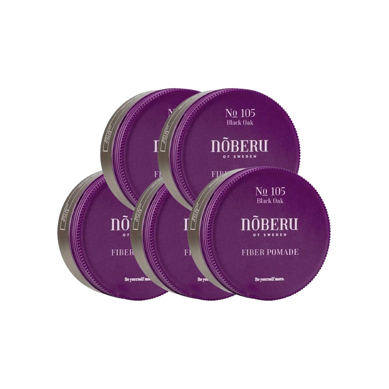 Noberu Fiber Pomade 80ml x5 Noberu Fiber Pomade 80ml x5